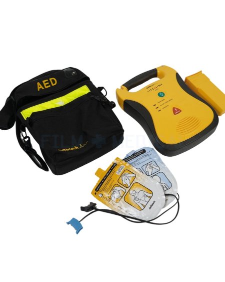AED Defibrillator with Bag